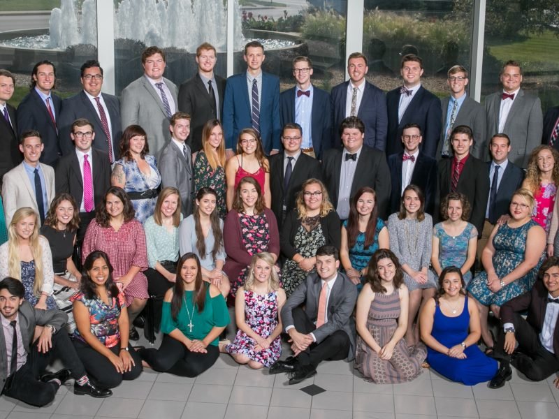Missouri State University Chorale group photo.
