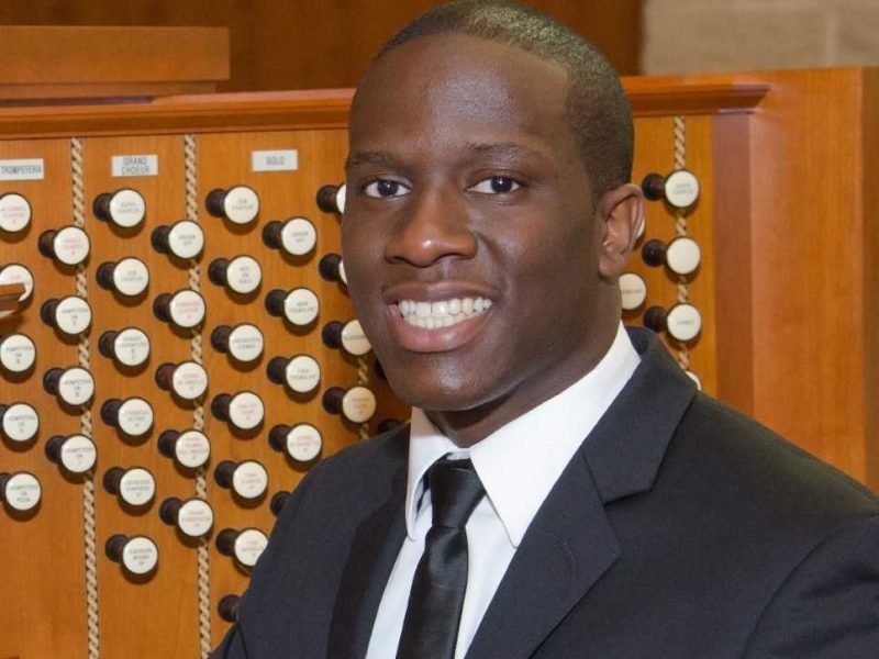 Nathaniel Gumbs, guest organist.