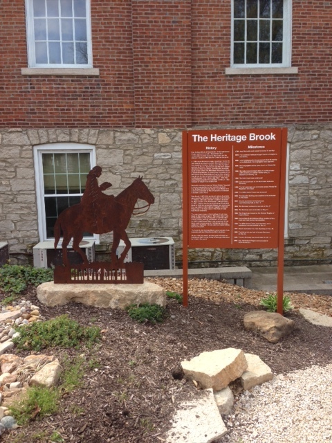 The Heritage Brook Sign