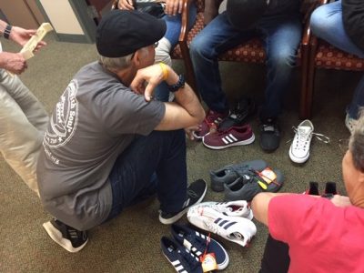 New Sneakers distributed to LifeWise StL Clients