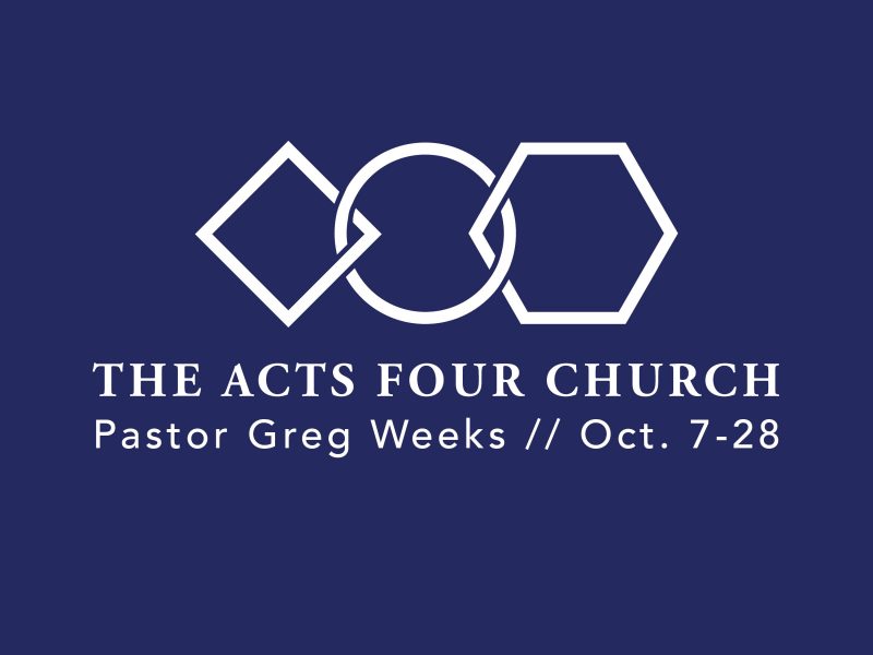Acts 4 Church, sermon series, generosity