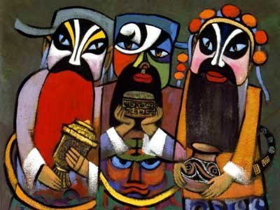 Art depicting the three wise men