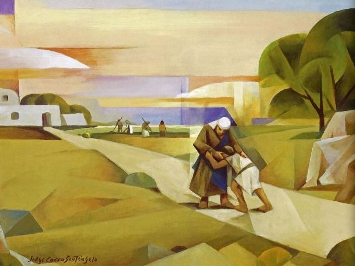 Painting of Prodigal Son by Jorge Cocco